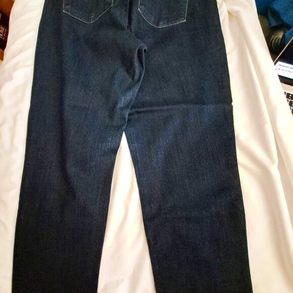 Women's Lee Classic Fit Straight Leg Blue Jeans 18W Petite (Waist 40) - Picture 2 of 5